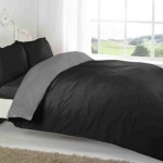 Jual Blackgrey Plain Bed Sets
